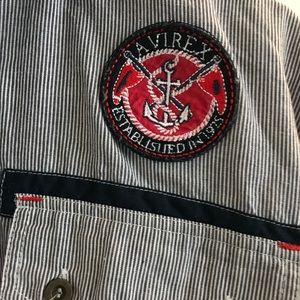 AVIREX men’s button up.